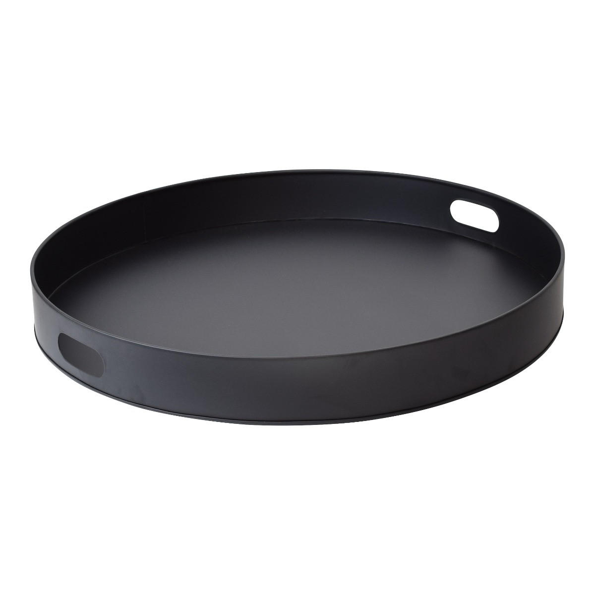 TABLETT Eggy Schwarz - Schwarz, Metall (40/7/40cm) - LOFT42