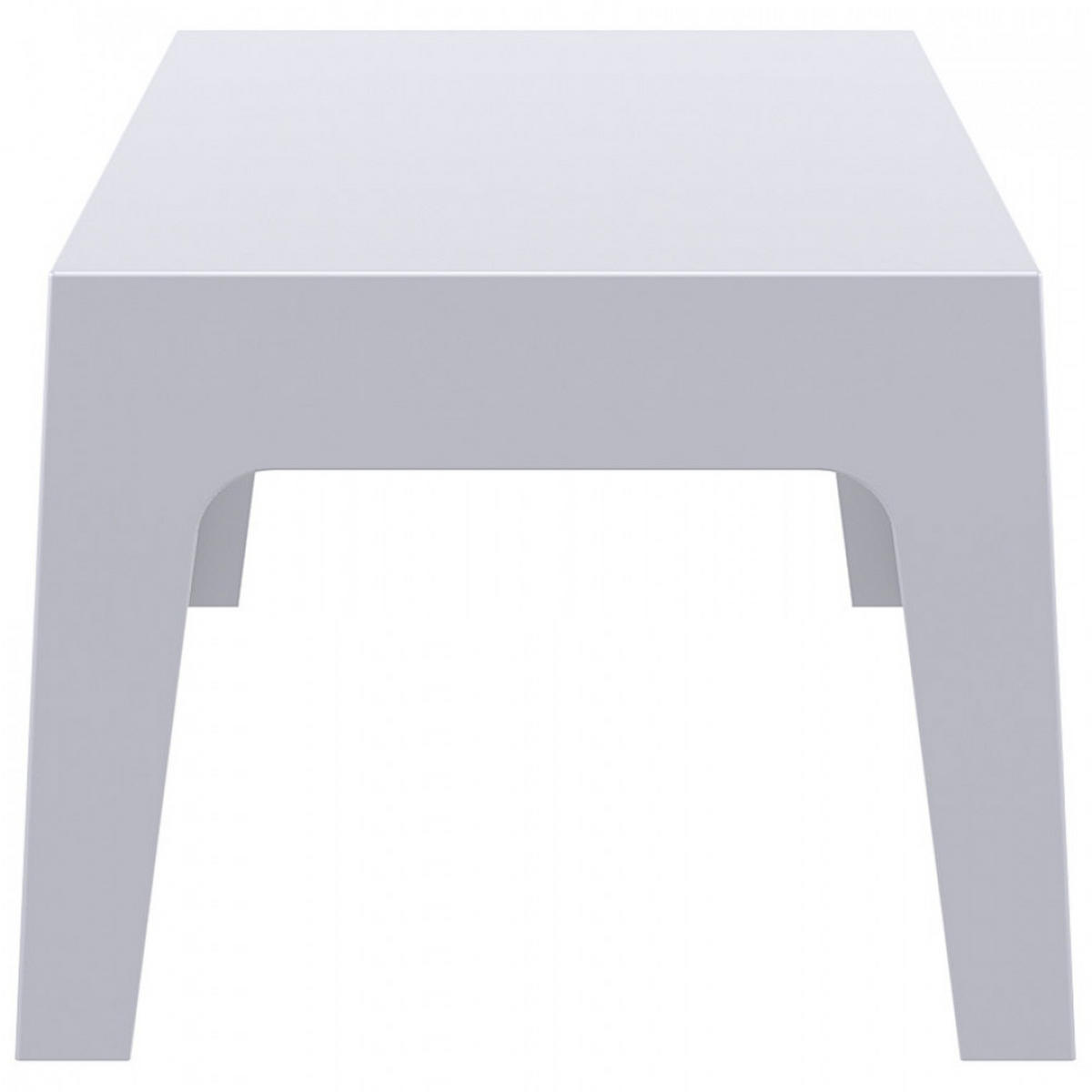 GARTEN-LOUNGETISCH grau 77x56x43 cm - Grau, Kunststoff (77/56/43cm) - AlterEgo