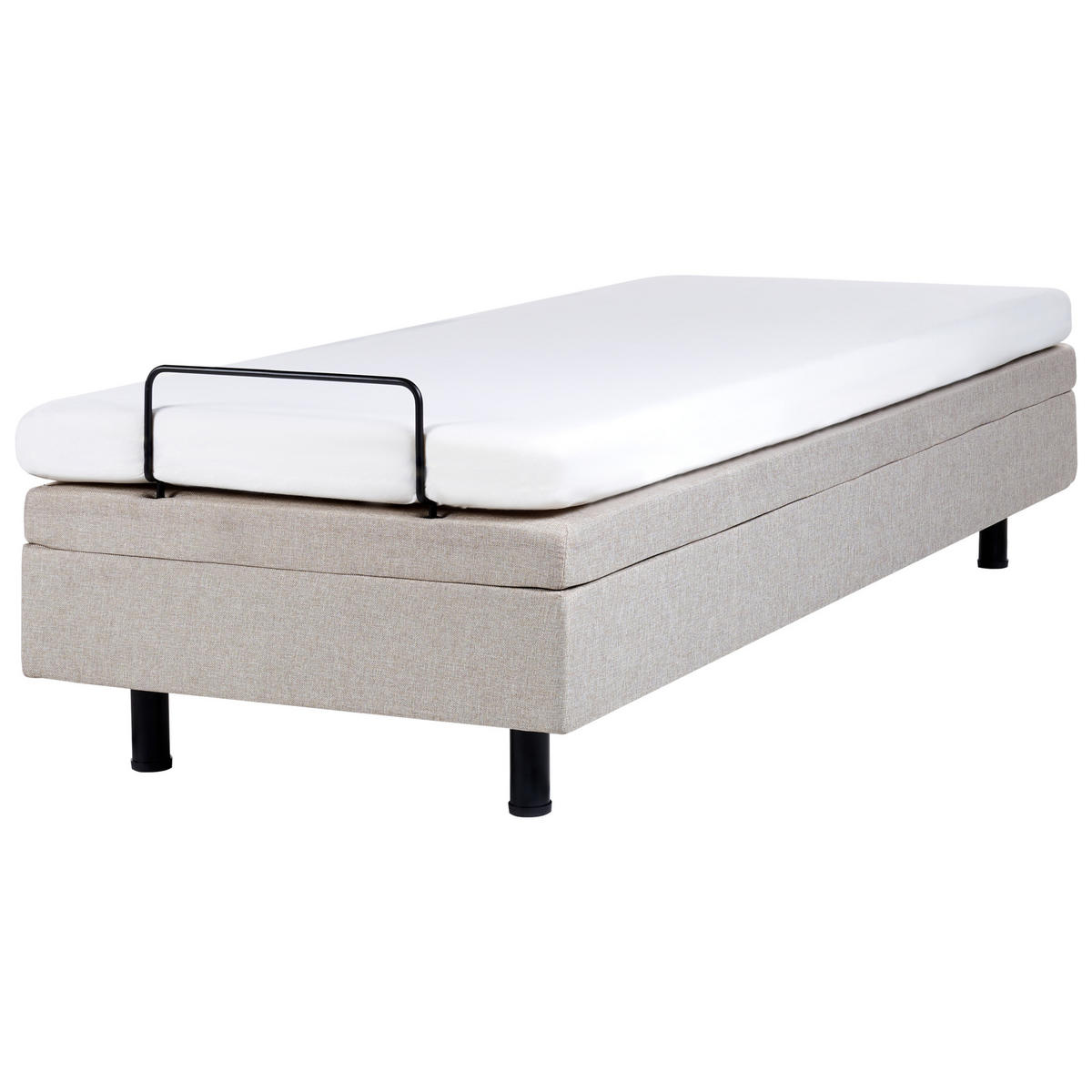 PAT reglabil fără tablie textil 80/200 cm bej Duke - bej, material textil (80/200cm) - Beliani