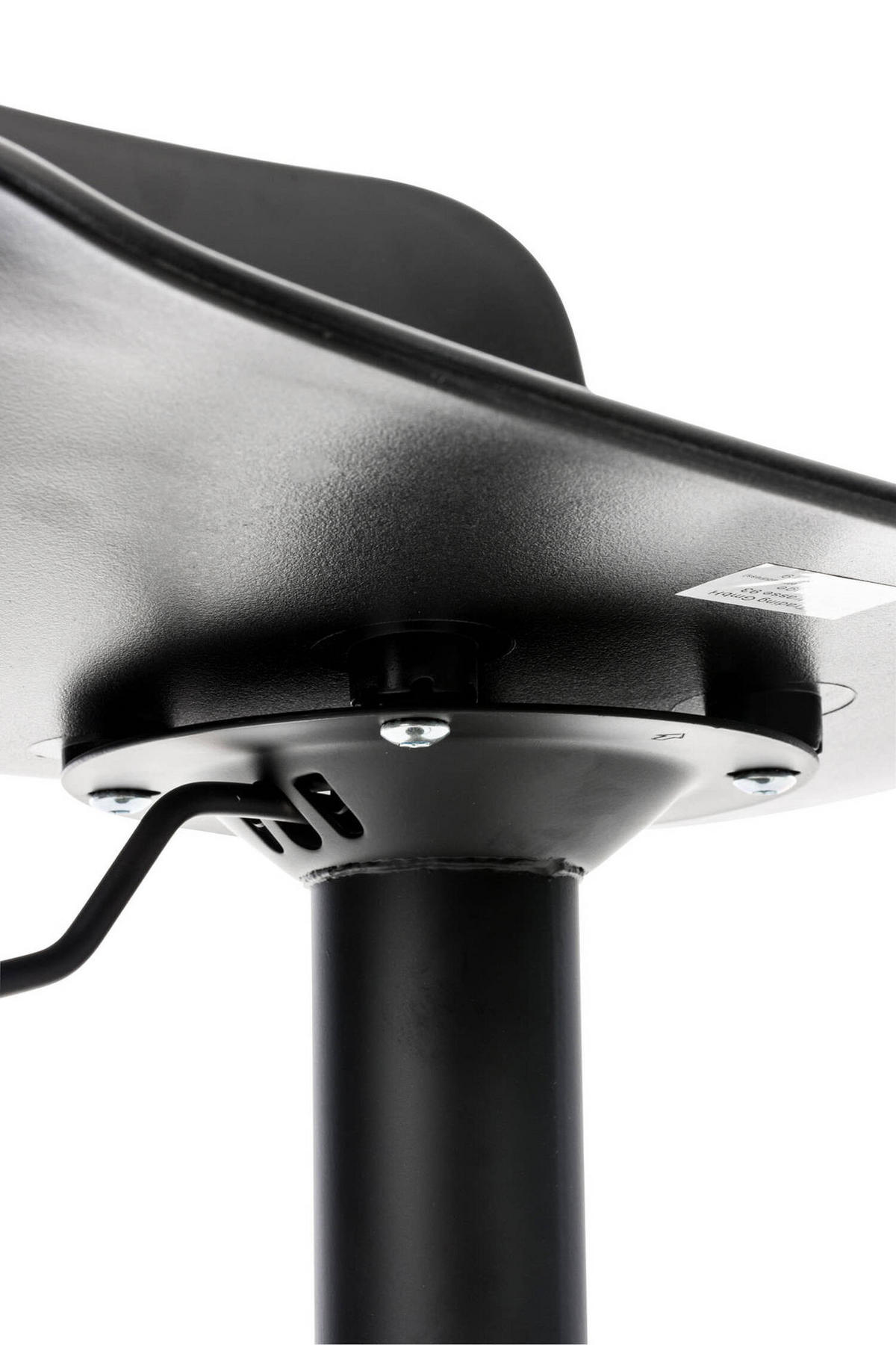 BARHOCKER Almeria, Gestell Metall, Kunststoff Schwarz, 2ER Set - Schwarz, Kunststoff/Textil (44/100/45cm) - TPFLiving