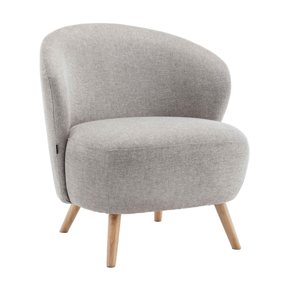 RELAXSESSEL, Beige - Beige, Textil (73/79/74cm) - Oviala