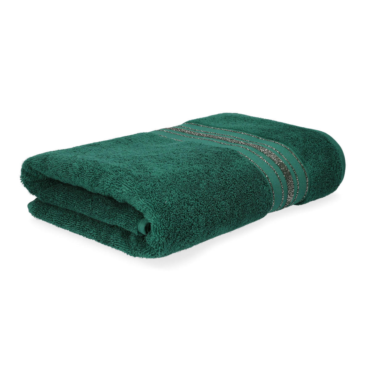 BADETUCH Duke grün 70/130 cm - Grün, Textil (70/130cm) - Homla