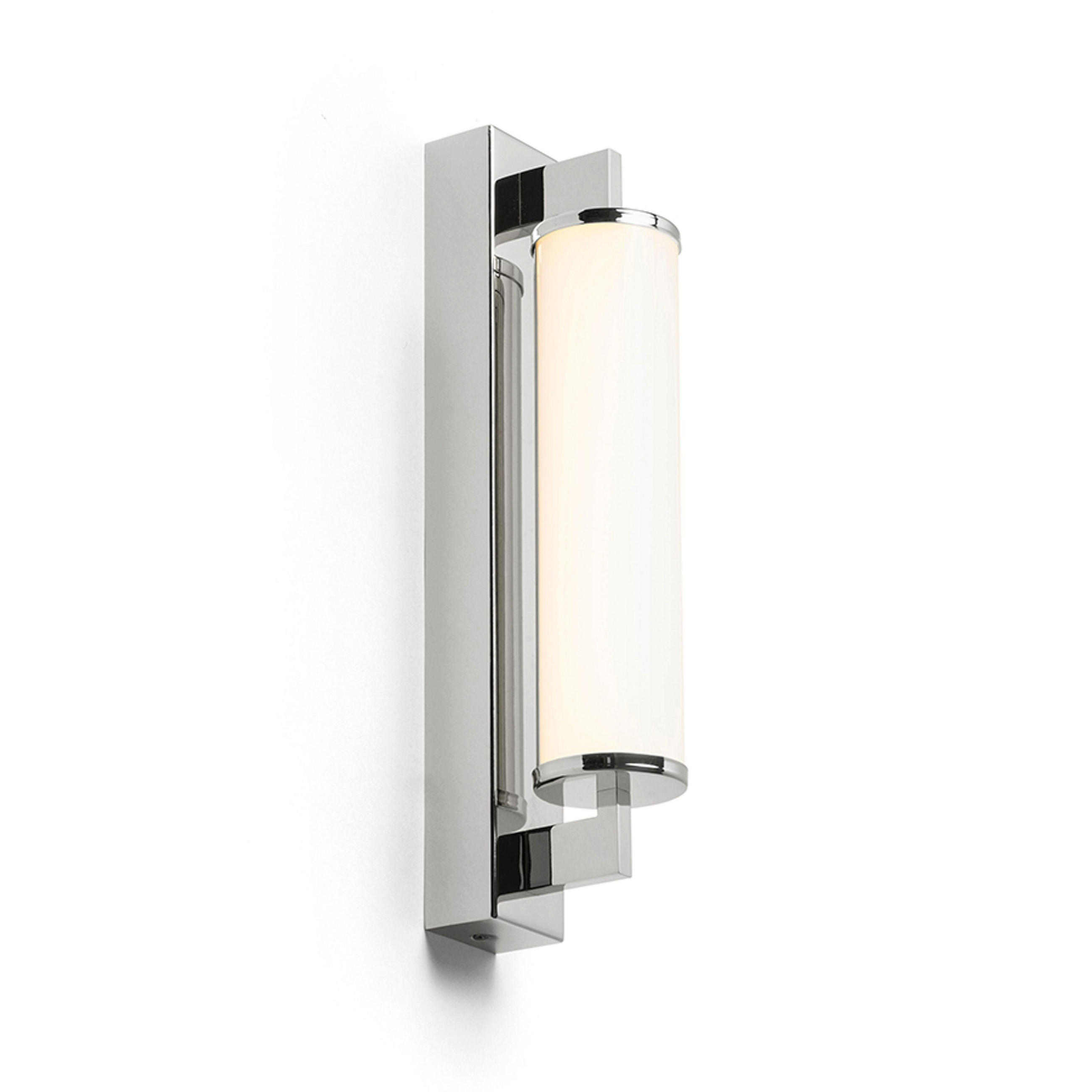 WANDLEUCHTE ROCCA 34 Chrom 8 W IP44 - Chromfarben, Metall (20/25/15cm) - Rendl