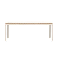 GARTENESSTISCH ETNA Braun 90x210x74 cm - Braun, Metall (210/90/74cm) - FURNLUX