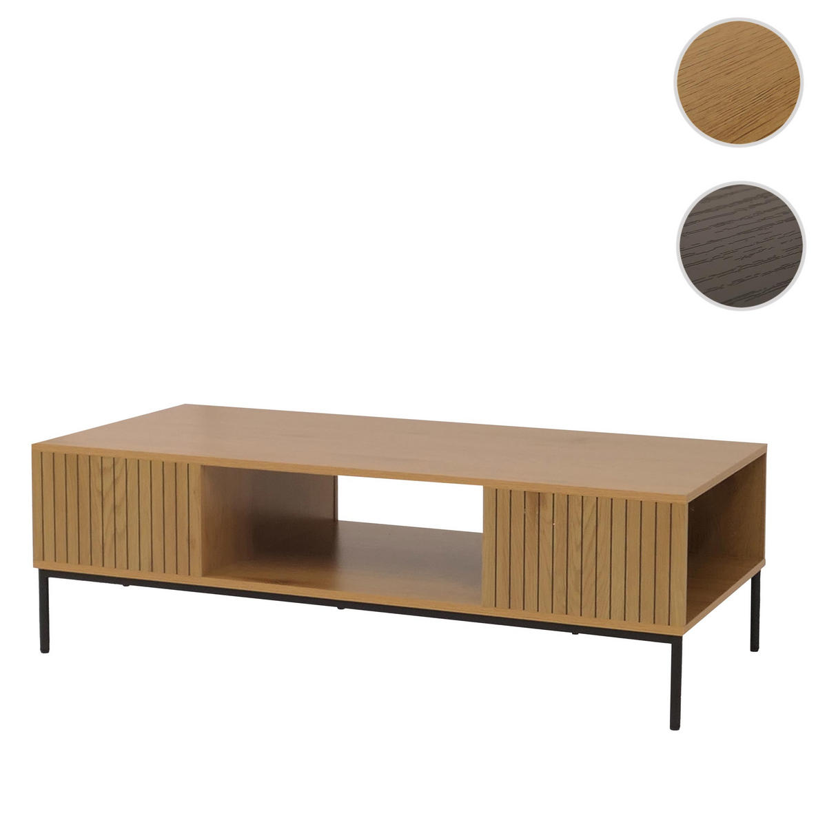 COUCHTISCH rechteck Beige - Beige, Holz (60/120/39cm) - MCW