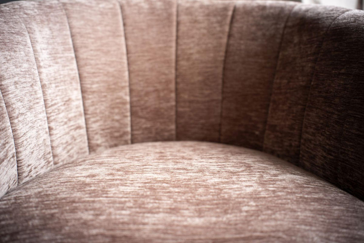 ESSZIMMERSTUHL LIMA Braun Webstoff - Hellbraun/Dunkelbraun, Kunststoff/Textil (57/80/60cm) - KAWOLA