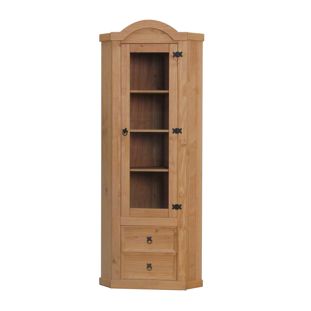 ECKVITRINE Holz - Braun, Holzwerkstoff (57/200/51cm) - ebuy24