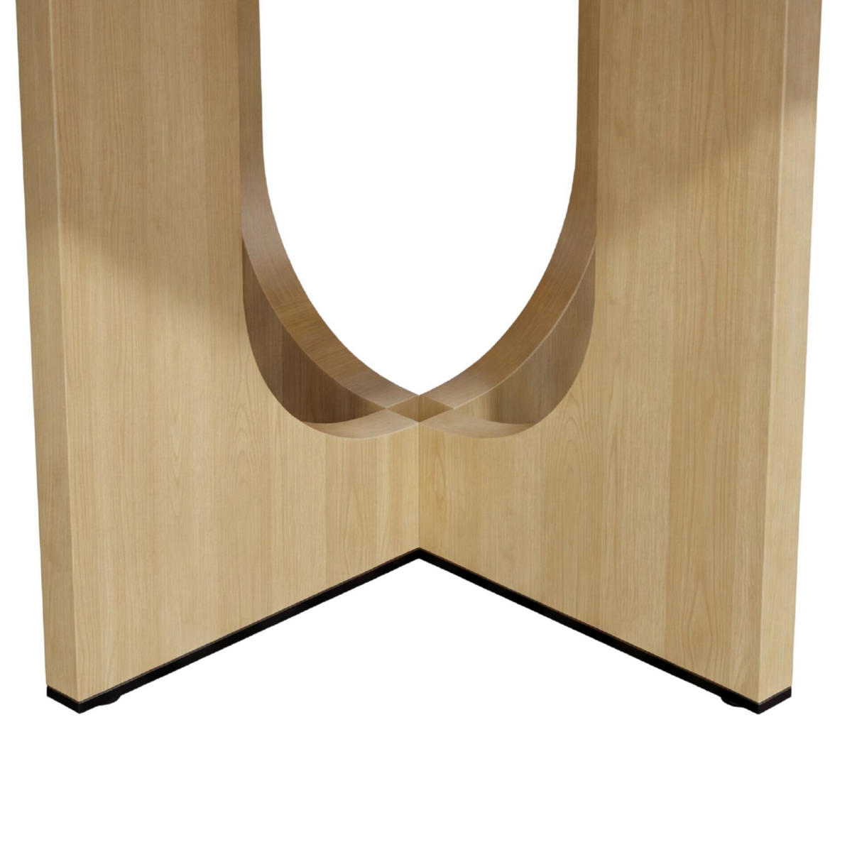 JÍDELNÍ STŮL Kulatý dubový Ø 120 cm pro 4–6 osob, 26,30 kg - barva dubu, kompozitní dřevo (120/120/75cm) - Urban Meuble