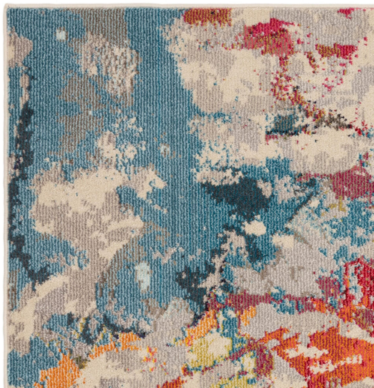 TEPPICH modern Flachgewebe SWASH Rot 120 x 170 cm - Rot, Textil (120/170cm) - Novatrend