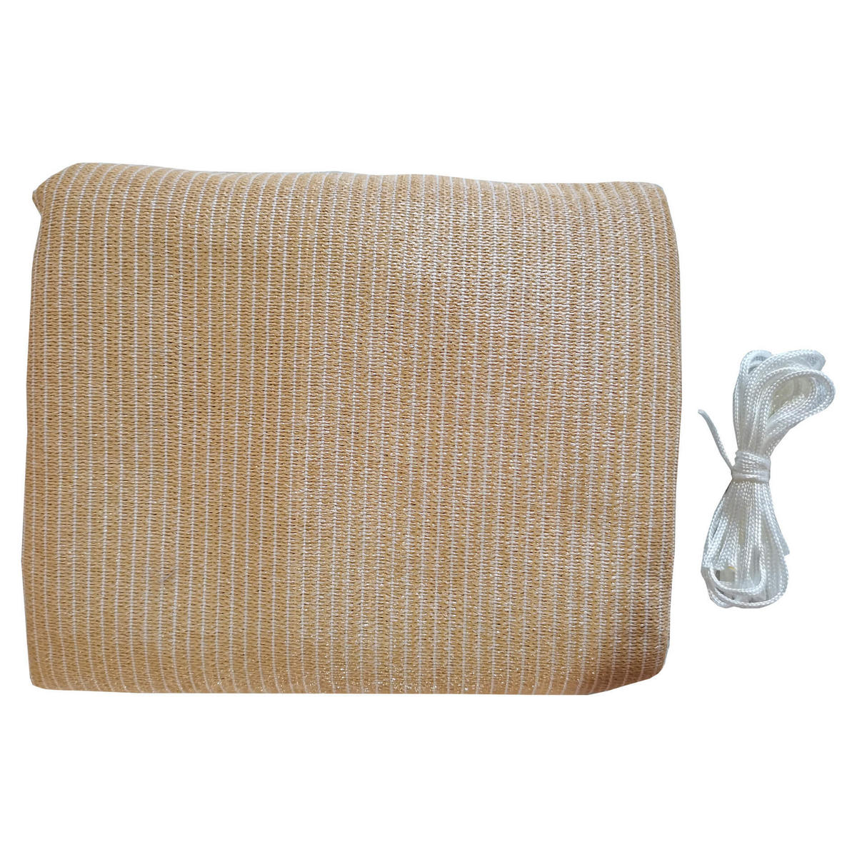SONNENSEGEL Beige 360/360/1 cm - Beige, Kunststoff (360/360cm) - Mobili Rebecca