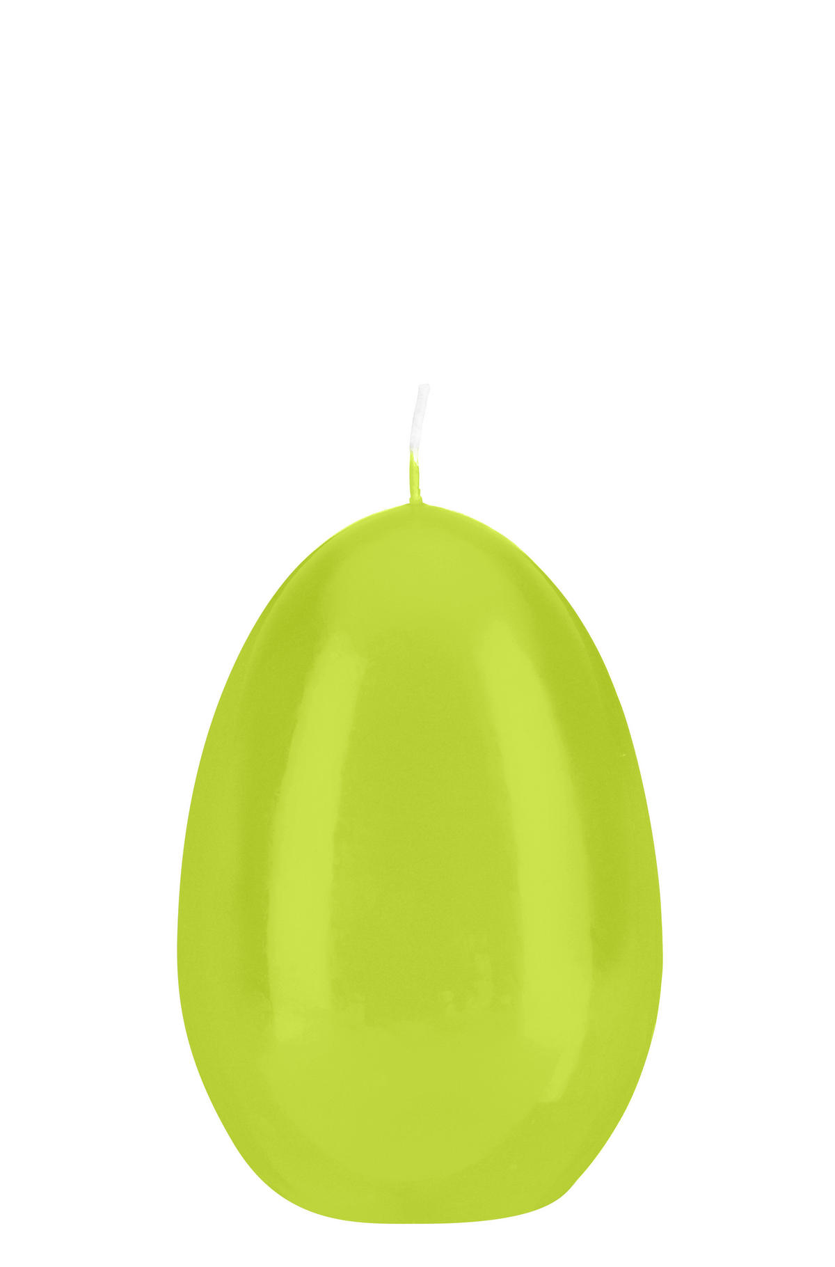 EIKERZEN Klarlack Lime Grün 120 x Ø 80 mm, 6 Stück - Limette, Paraffin (8/12/12cm) - Kopschitz Kerzen