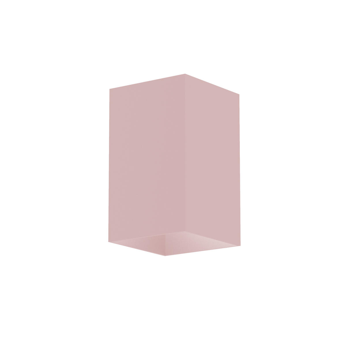 DECKENLEUCHTE - Pink, Metall (6/6/10cm) - Lumicom