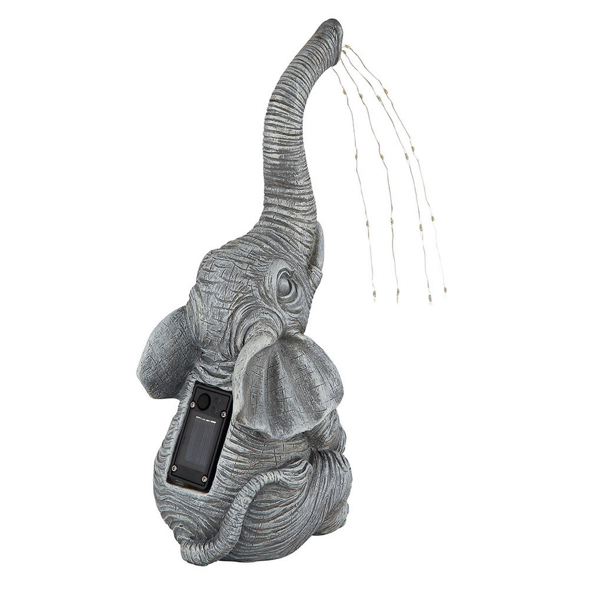 LED AUSSENLEUCHTE Grau Kunststoff 2er Set - Grau, Glas (19/13.5/27.5cm) - Globo Lighting