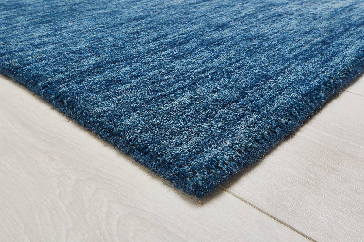 WOLLTEPPICH 70/140 cm Jaipur - Türkis, Naturmaterialien (70/140cm) - Steffensmeier