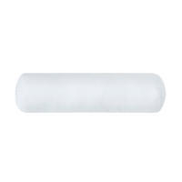 NACKENROLLE Füllkissen – Mikrofaser, 30/9 cm - Weiß, Textil (9/30cm) - Homescapes
