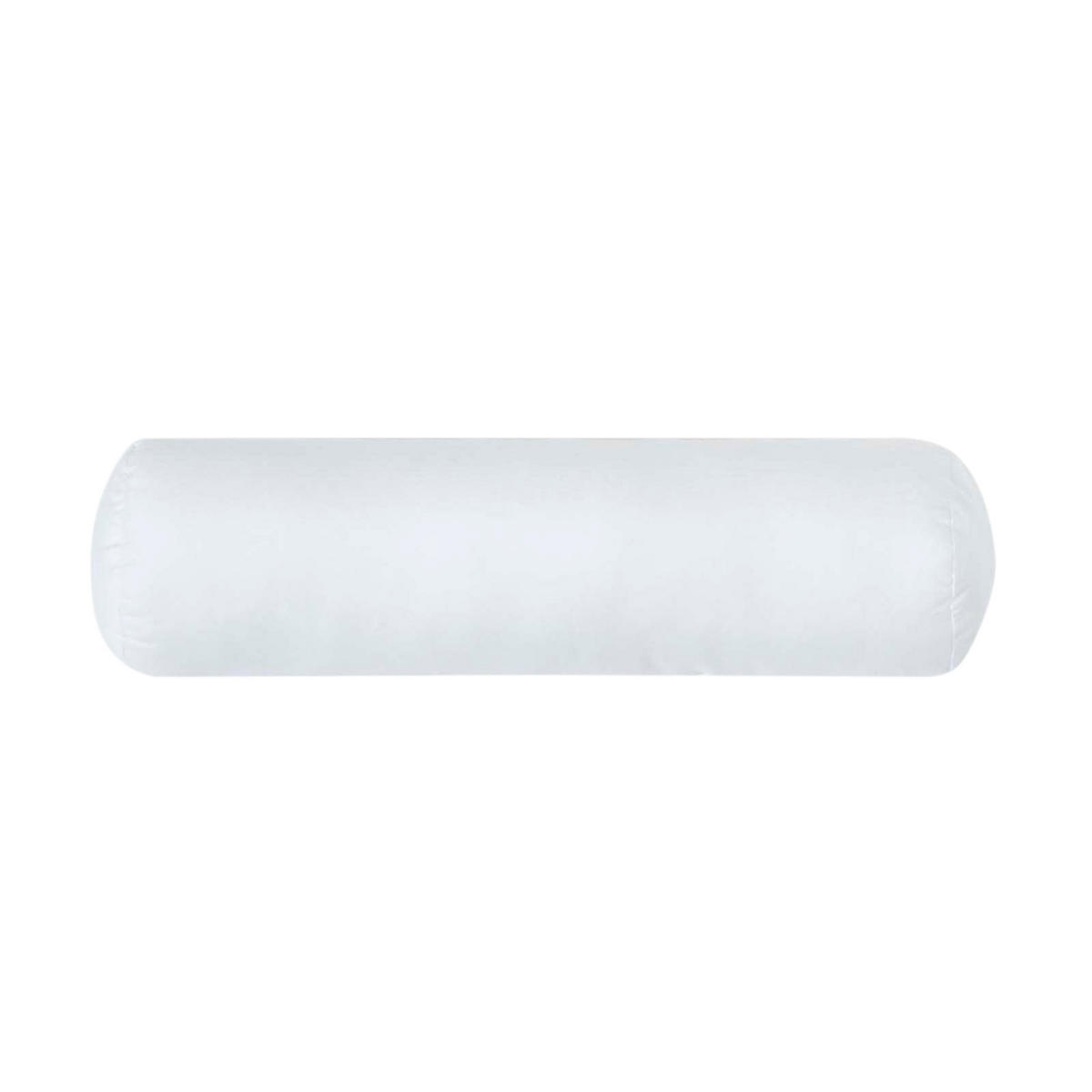NACKENROLLE Füllkissen – Mikrofaser, 30/9 cm - Weiß, Textil (9/30cm) - Homescapes