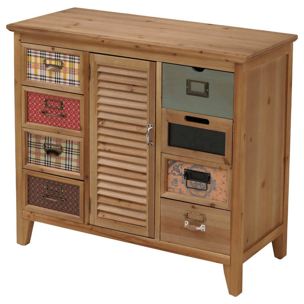 APOTHEKERKOMMODE Braun - Braun, Holz (91/80/40cm) - MCW