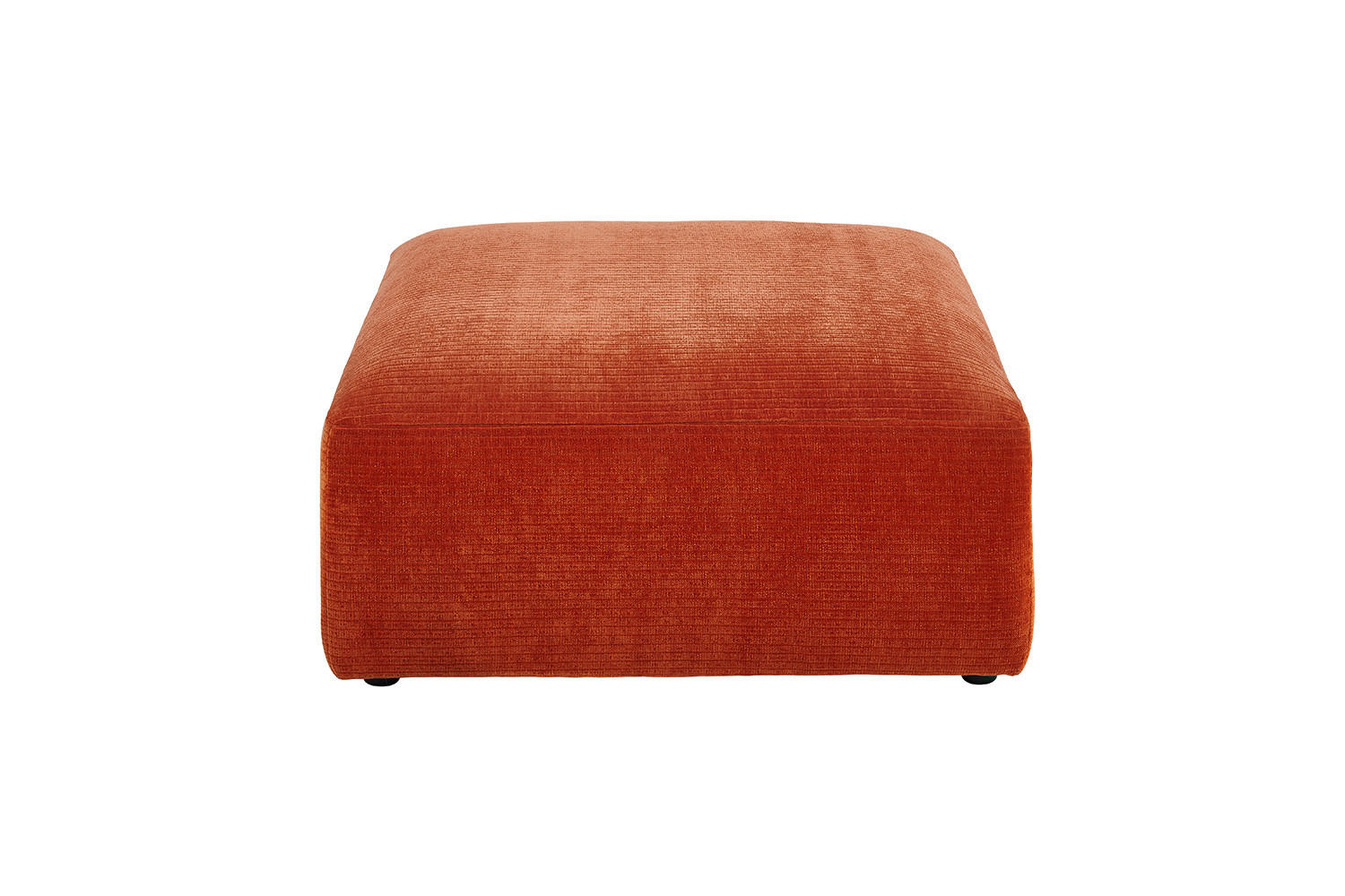 SOFA SITZELEMENT SEPHI Rot Cord - Rot/Schwarz, Kunststoff/Textil (82/39/82cm) - KAWOLA