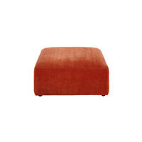 SOFA SITZELEMENT SEPHI Rot Cord - Rot/Schwarz, Kunststoff/Textil (82/39/82cm) - KAWOLA