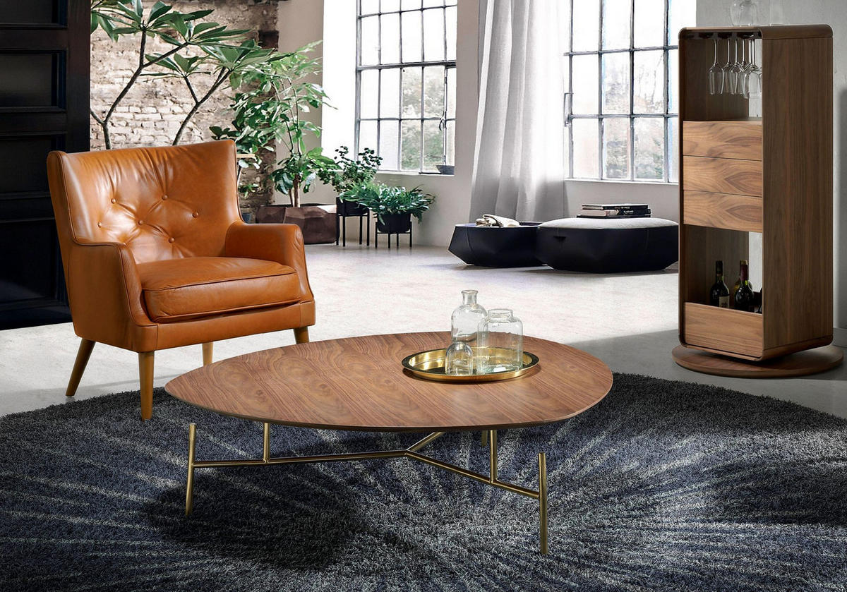 CHESTERFIELD-SESSEL Chester-Sessel aus braunem Leder 75/80/89 cm - Nussbaumfarben/Braun, Leder (75/89/80cm) - ANGEL CERDA