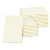WASCHHANDSCHUH, 20er-Set, 16x22 cm, 70% Baumwolle, 30% Polyester, Gelb - Gelb, Textil (16/22cm) - Zollner