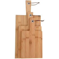 SCHNEIDEBRETTER Bambus 19,5/5/45 cm - Braun, Naturmaterialien (5/19.5cm) - Excellent Houseware