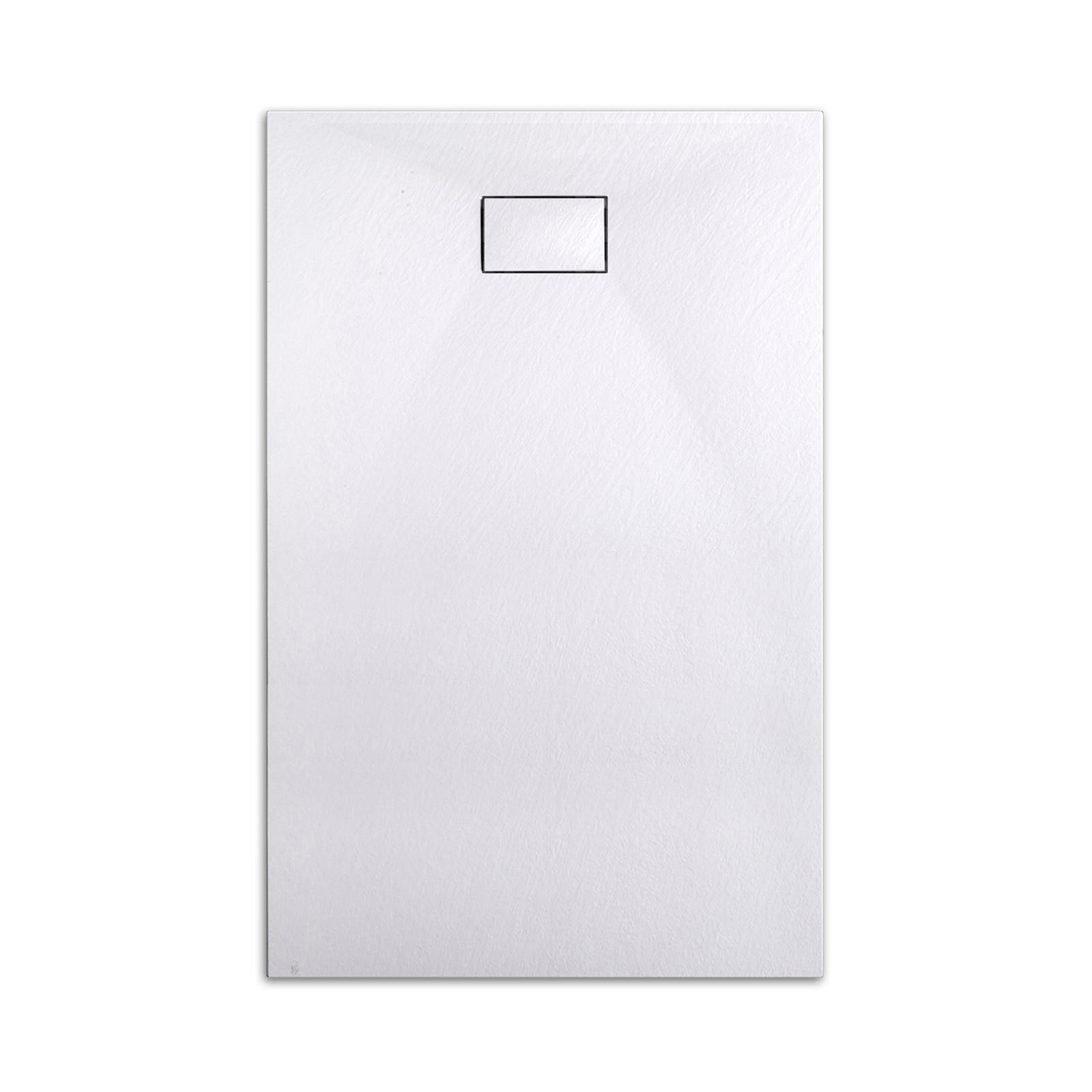 EMKE SPRCHOVÁ VANIČKA s protiskluzovým povrchem 90/140 cm, bílá