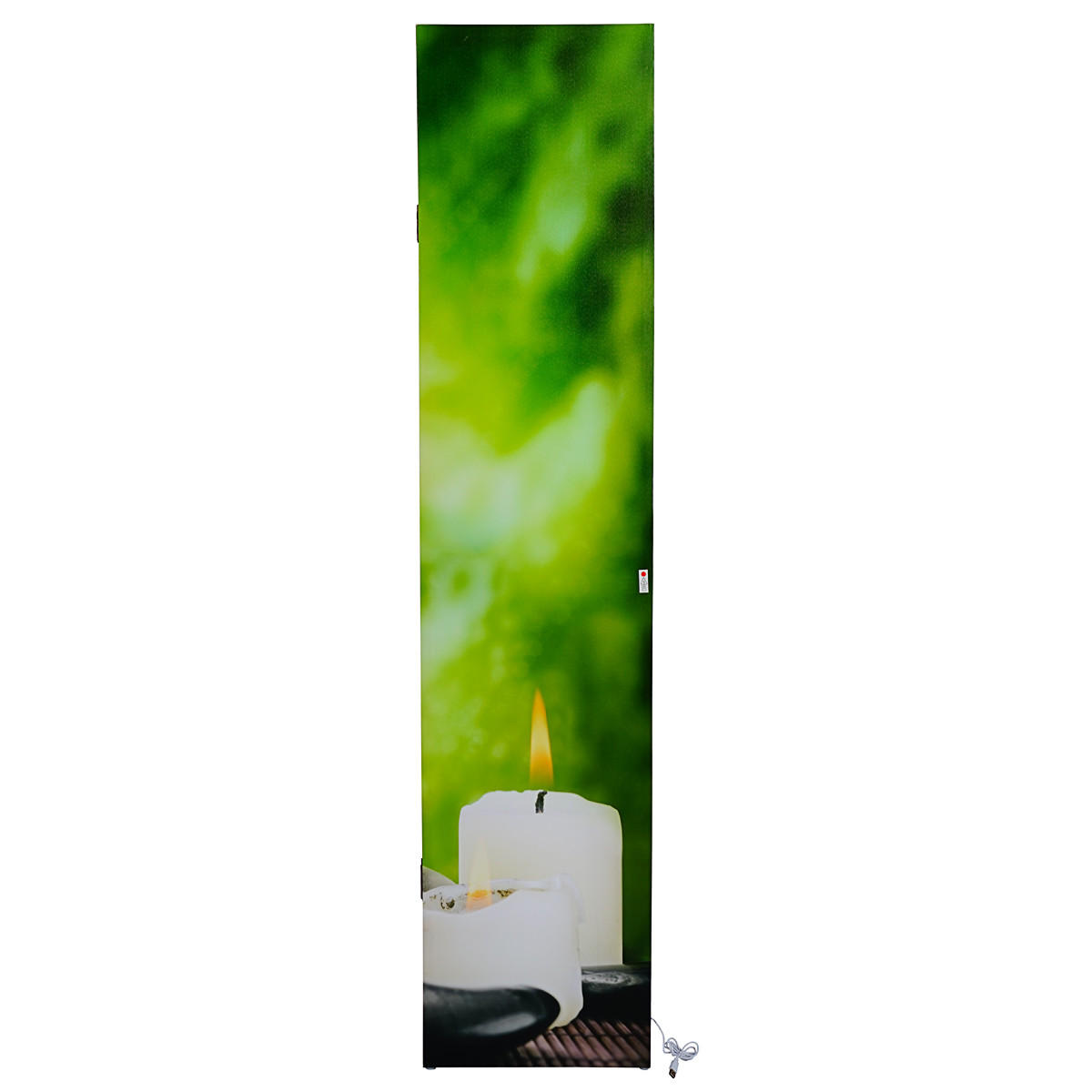 LED-PARAVENT SPANISCHE WAND Multicolor - Multicolor, Holz (160/180/2cm) - Jamb