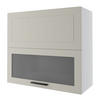 KÜCHENHÄNGESCHRANK Kvantum W8BS/80 Vanille Matt / Weiß Matt 80 / 32,5 / 72cm - Creme/Weiß, Holz/Holzwerkstoff (80/72/32.5cm) - Feldmann-Wohnen
