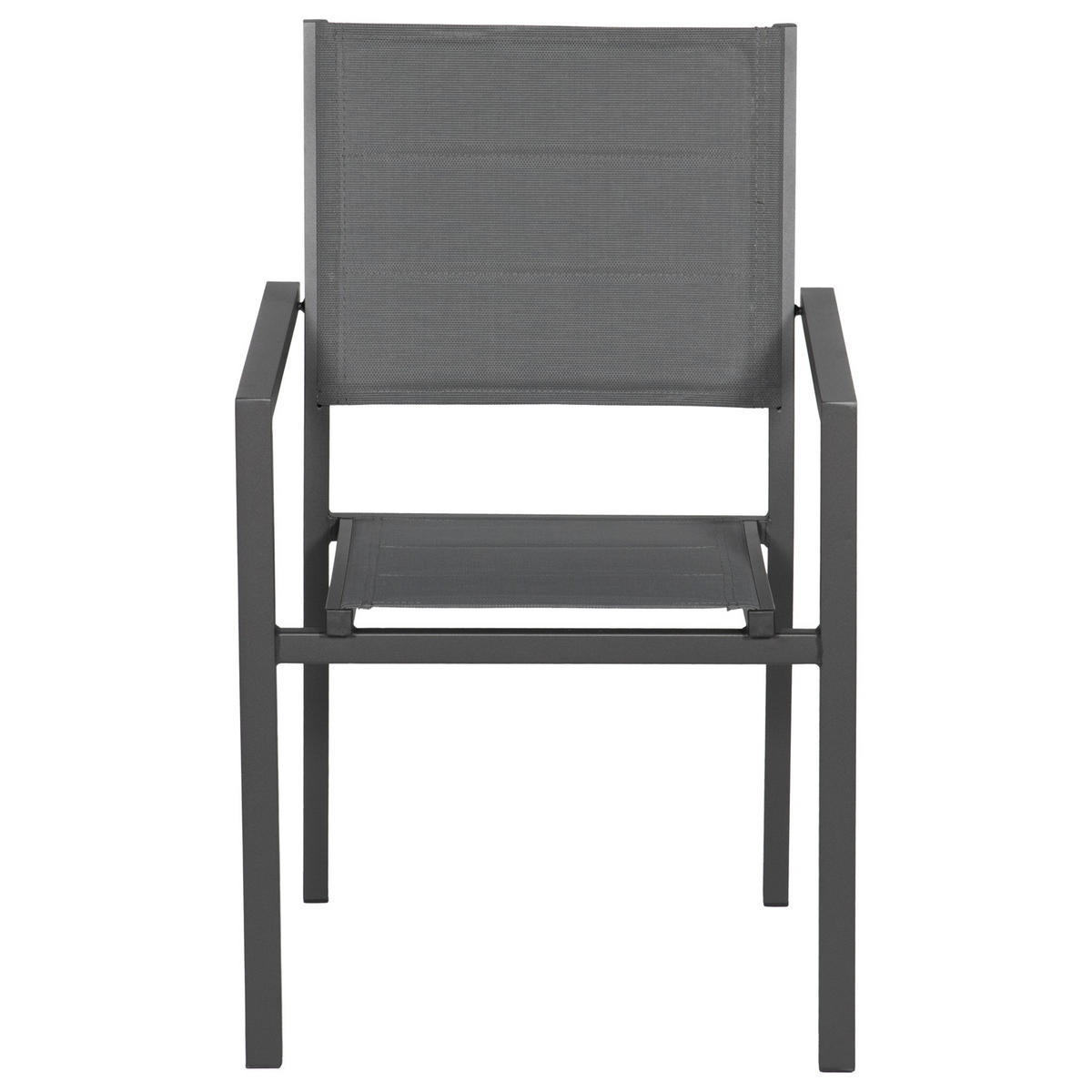 STÜHLE Anthrazitgrau und Grau 4er-Set - Grau, Kunststoff (56.5/90/57cm) - Happy Garden