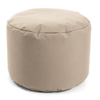 POUF Der Ruhepouf - Beige, Textil (60/40/60cm) - Mokebo