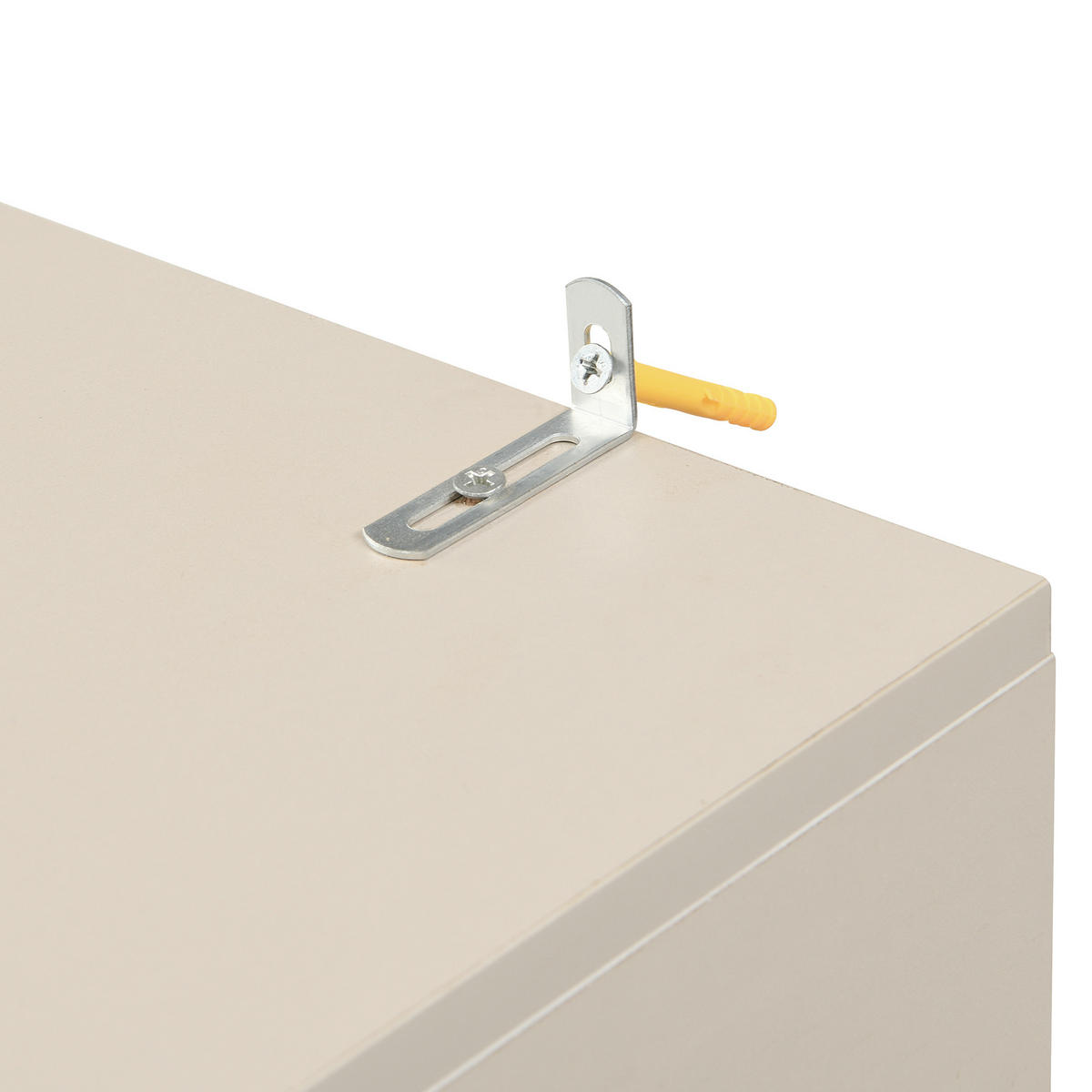 GARDEROBEN-SET in Beige und Grau mit gepolsterten Paneelen Schuhschrank für Diele und Flur, B110/T38/H186 cm - Beige/Schwarz, Holzwerkstoff/Metall (110/186/38cm) - STILVORA