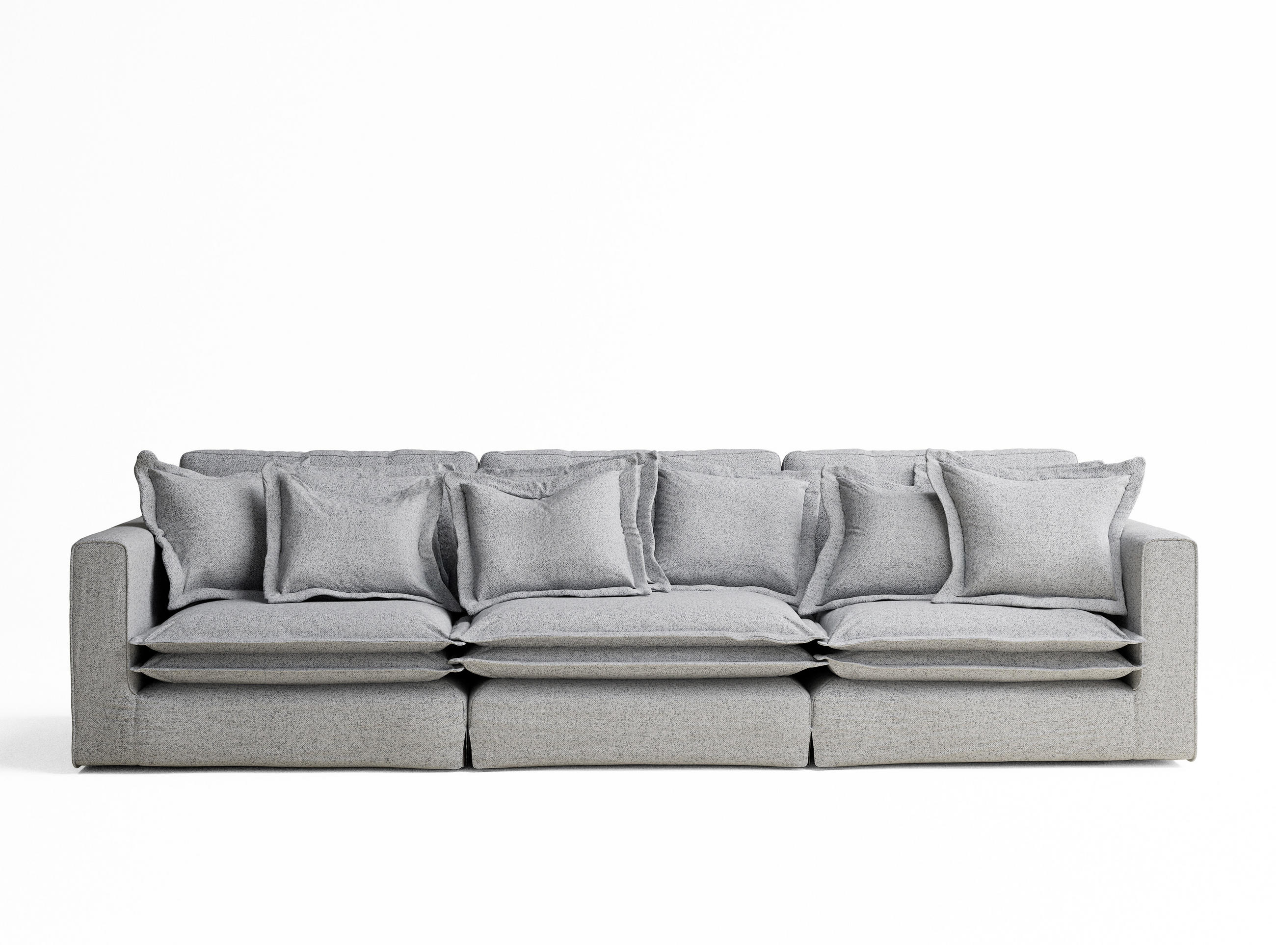 Maison de Reve 6-Sitzer Hellgrau 338x90x119 cm