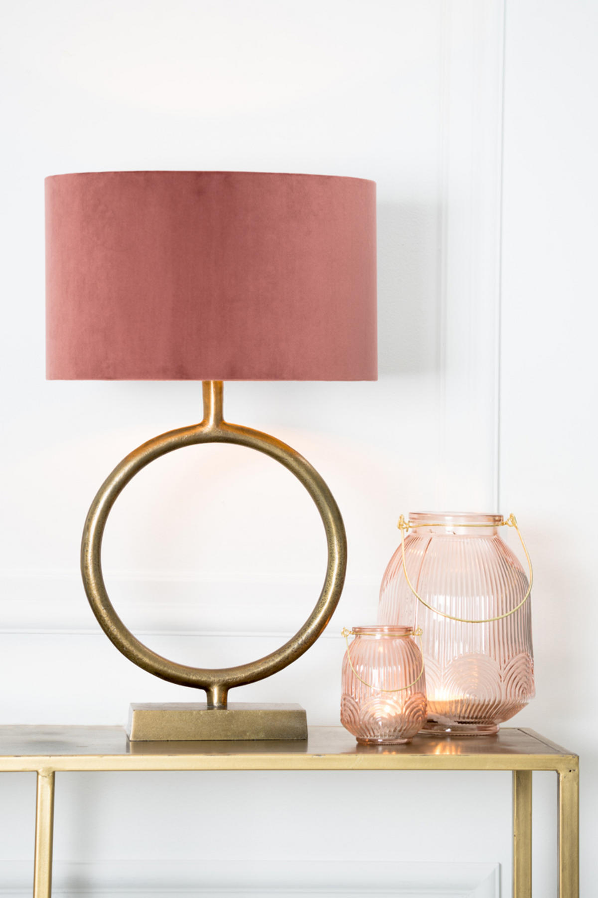 LAMPENFUSS Livu Bronze Ø30/35 cm - Bronzefarben, Metall (30/12.5/35cm) - Light & Living