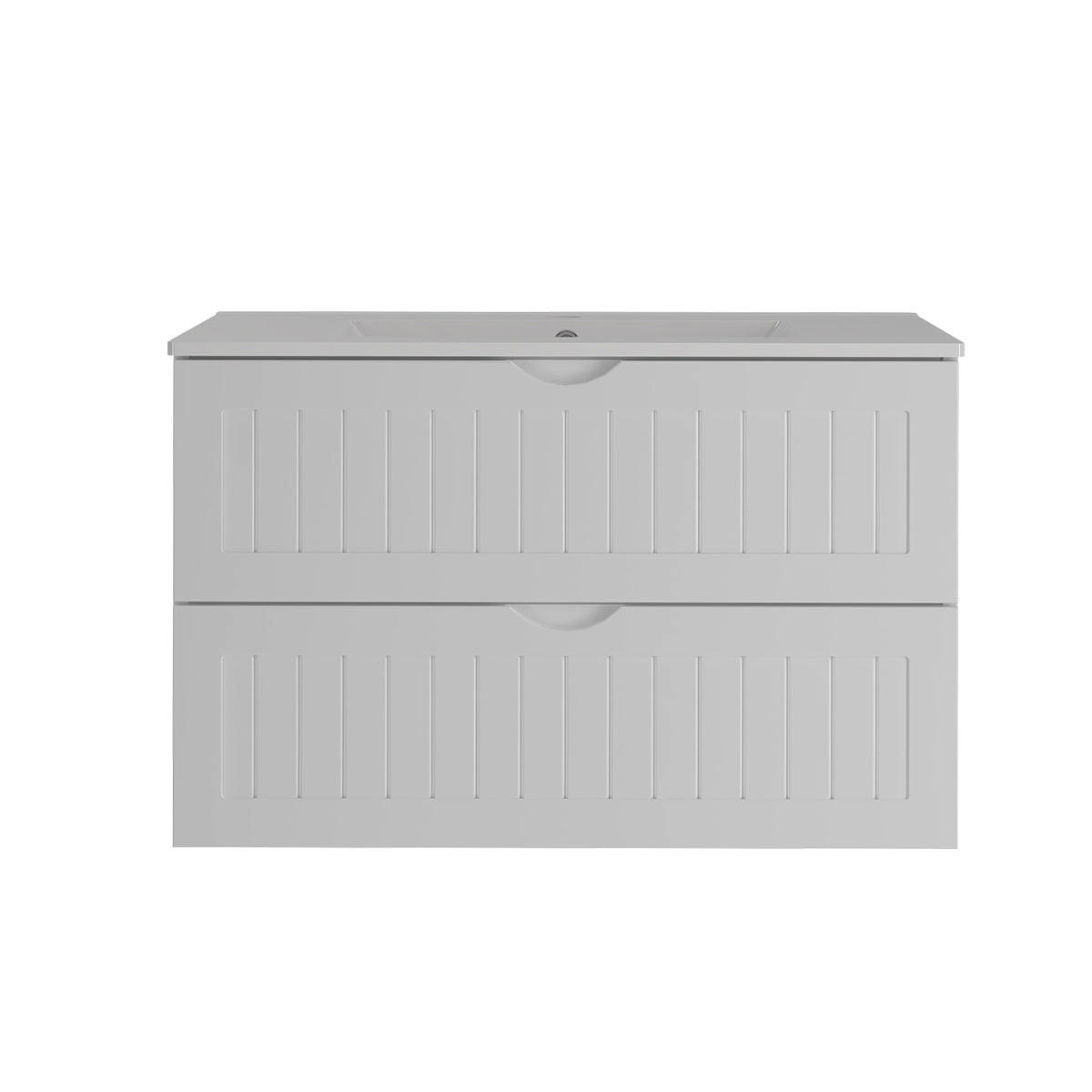 UMÝVADLO 80cm Soline Biela - biela, kompozitné drevo (80/50/45.8cm) - Petits-meubles
