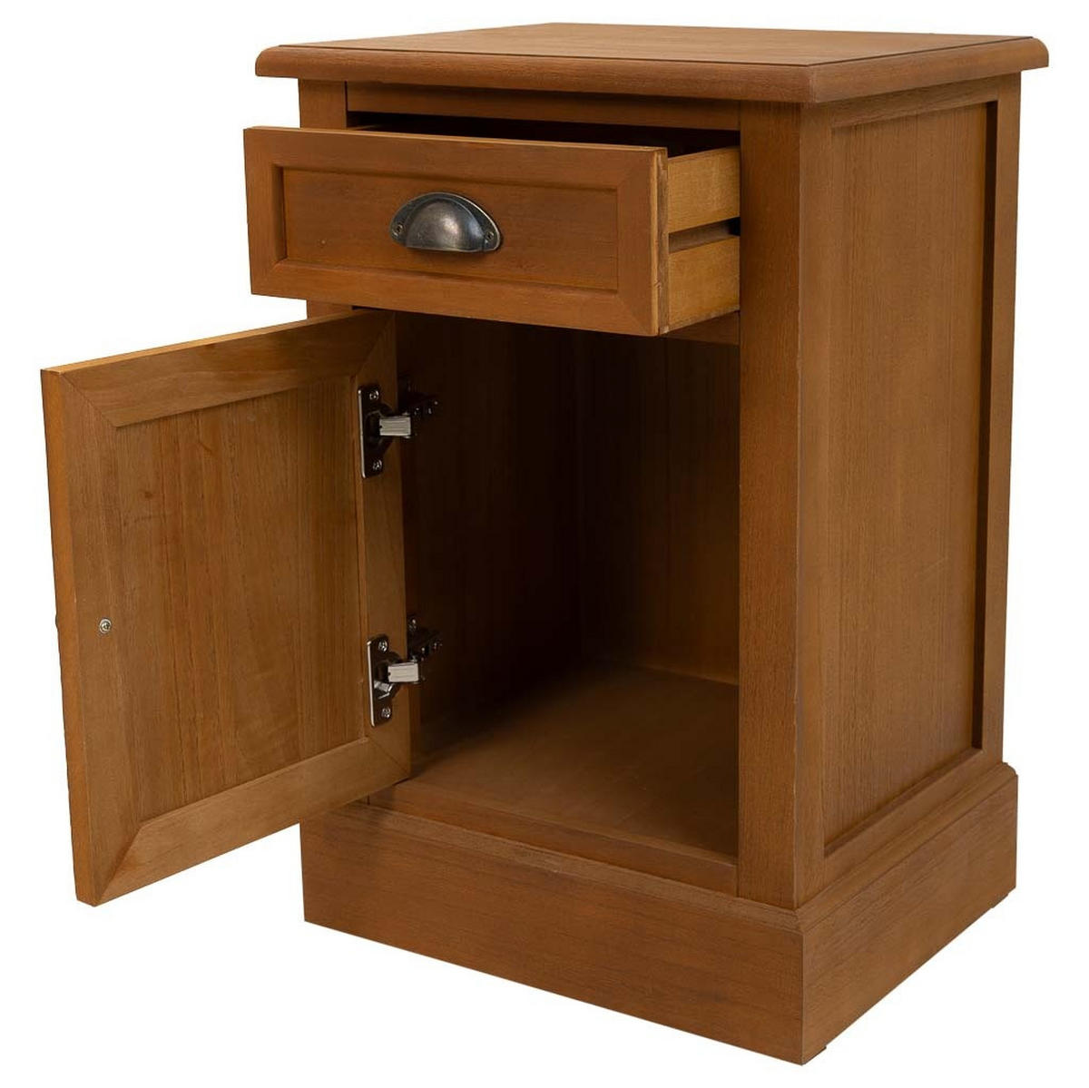 NACHTTISCH aus Holz, braun, 42x35x63cm - Braun, Holz (46/40/68cm) - Wanderlust