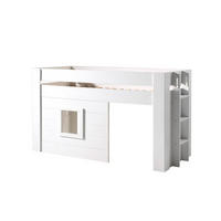 HOCHBETT Karola 215x120x96 aus MDF in Weiß - Weiß, Holzwerkstoff (90/200cm) - 58aufmkessel