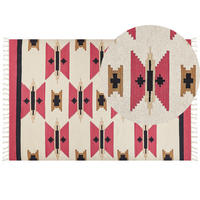 KELIM-TEPPICH Garni 300/200 cm - Multicolor, Textil (200/300cm) - Beliani