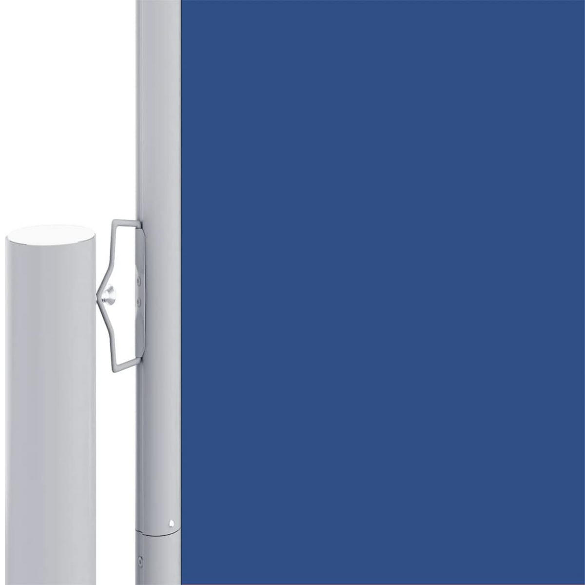 SEITENMARKISE Ausziehbar Blau 160x1200 cm - Blau, Textil (1200/160/1200cm) - furnicato