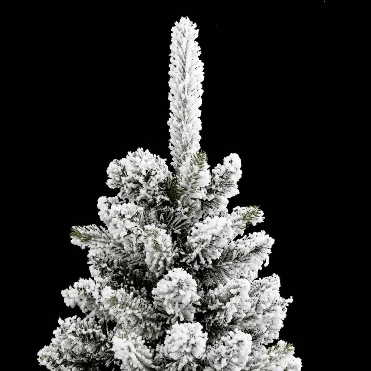 WEIHNACHTSBAUM 53/53/180 Cm Weiss Pvc - Weiß, Kunststoff (180cm) - vidaXL