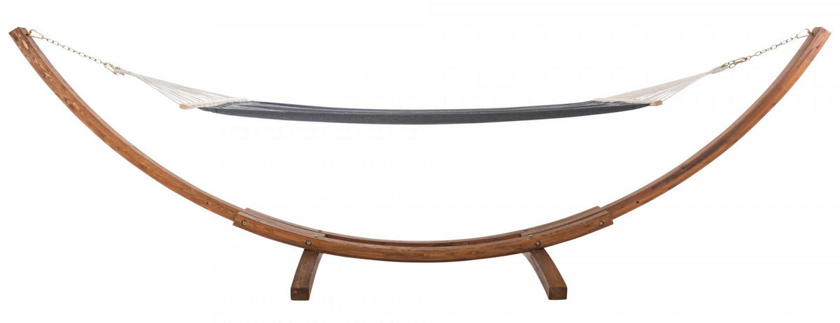 HÄNGEMATTE Stoff Grau - Grau, Textil (120/107/400cm) - CLP