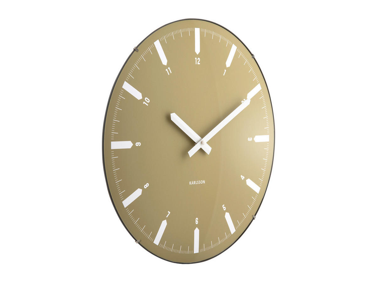 WANDUHR Realista Dome Grün 35/4.5/35 cm - Grün, Kunststoff (4.5/35/35cm) - Karlsson
