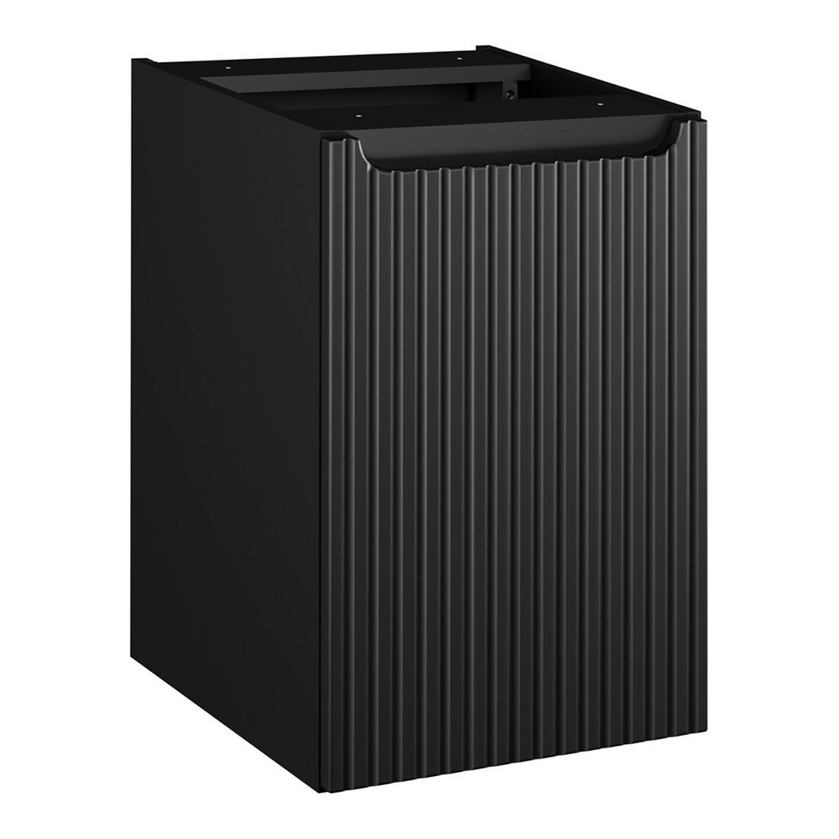 BADKOMMODE Newport-56 - Schwarz, Holzwerkstoff (40/57/39cm) - Lomado