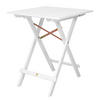 GARTENTISCH Lodge - Weiß, Holz (58/58/73cm) - Butlers