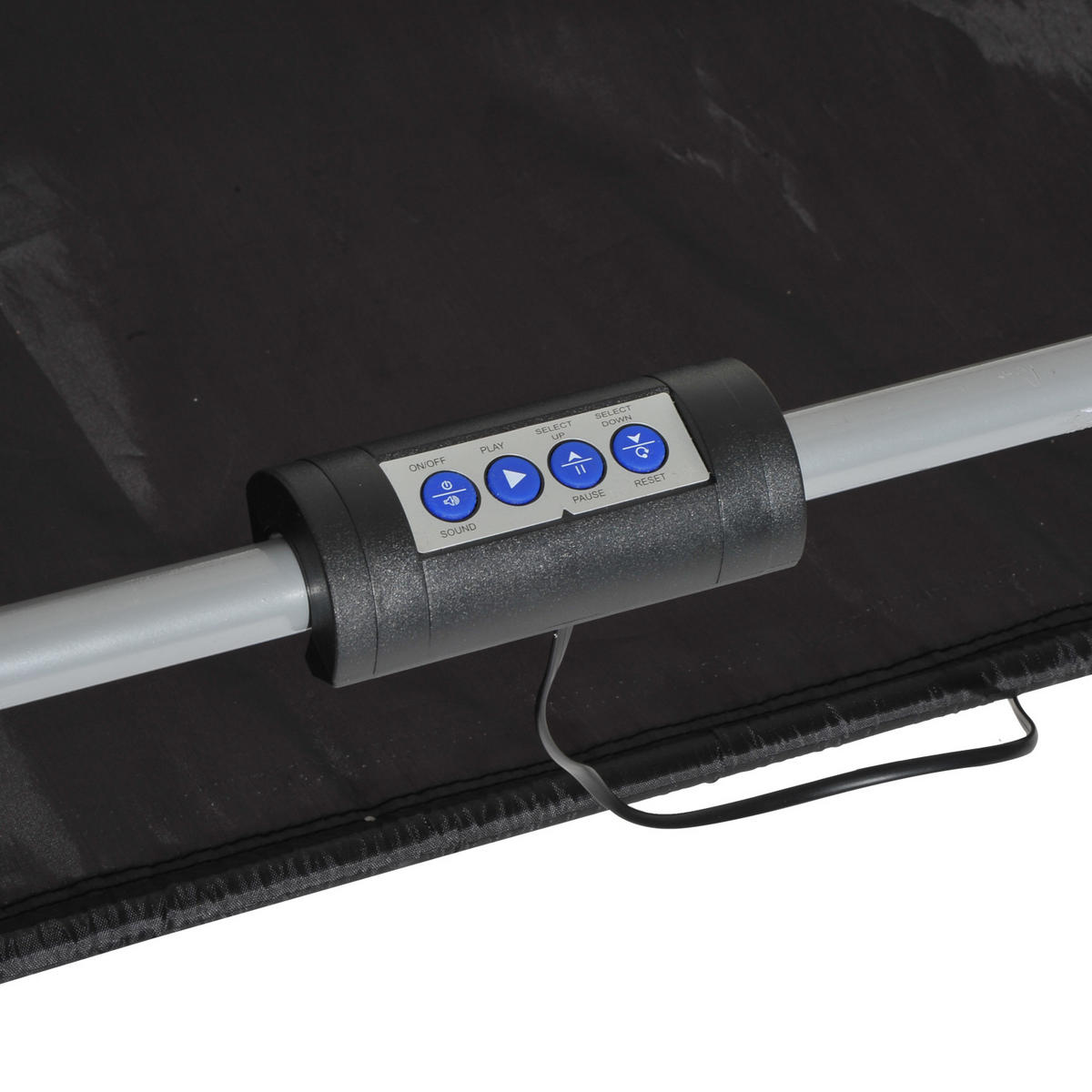 BASKETBALL-ARCADE DE-18659 klappbar, 2 Körbe, 8 Spielmodi Schwarz/Weiß - Schwarz, Holzwerkstoff (110/205cm) - ComfortXL