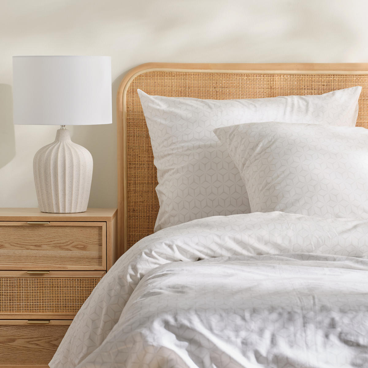 BETTWÄSCHE Virelli - Hellgrau, Textil (160/200cm) - home&you