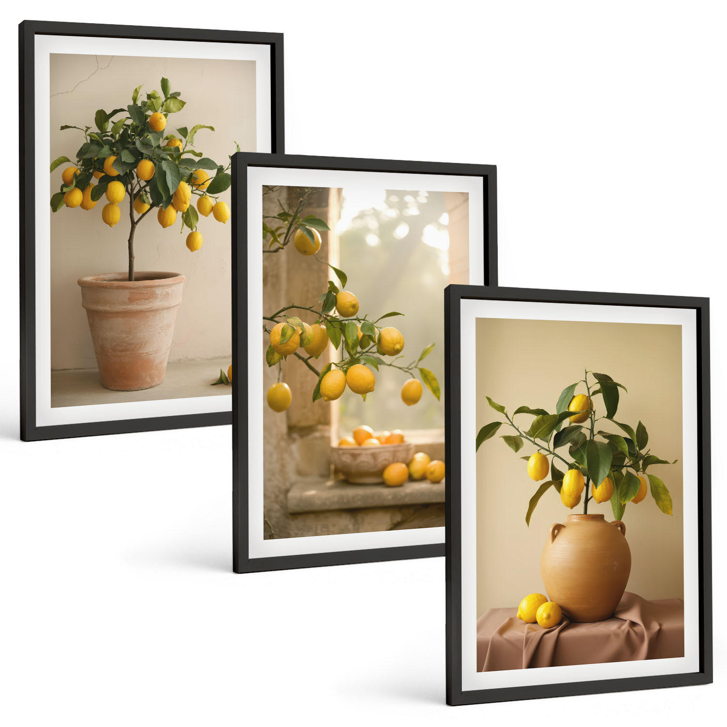 Tulup Bilder Schwarz 40x60 cm