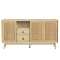 ANRICHTE Holzfarben 155/38/80 cm - Naturfarben, Holz (155/80/38cm) - PANGIVO
