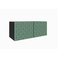 TV-SCHRANK CALI - Schwarz/Grün, Holzwerkstoff (100/41/40cm) - Meblini