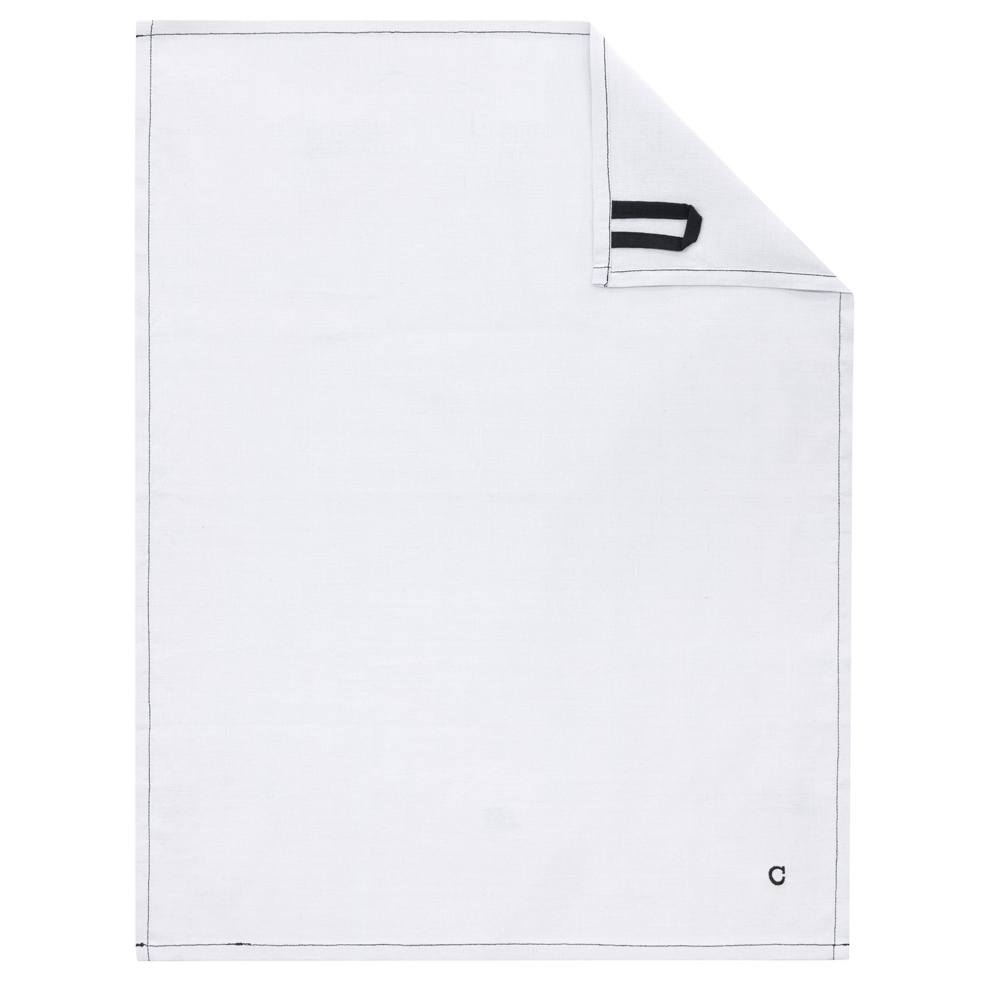 GESCHIRRTÜCHER CUISINE ZOOM UNI 124 STERLING - 721 - Grau, Textil (50/70cm) - Cawoe